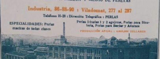 Aktie historisch Perlenfabrik Mallorca